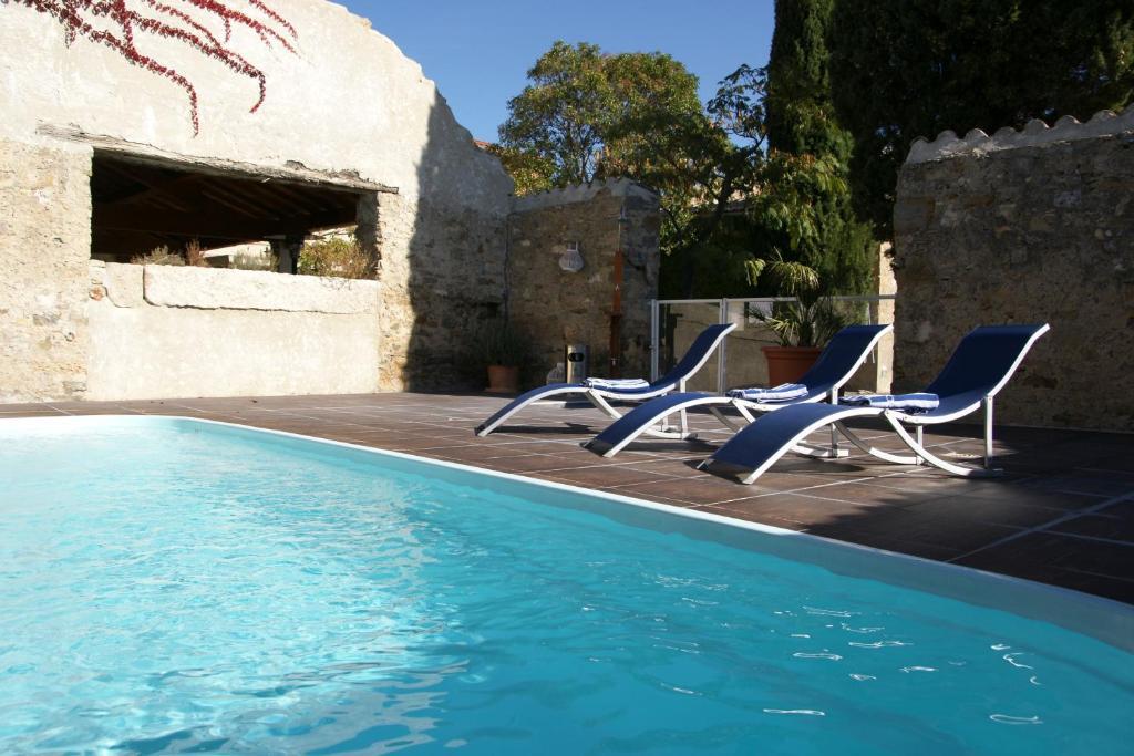 Hotel Logis Auberge Cote Jardin Lézignan-Corbières Exterior foto